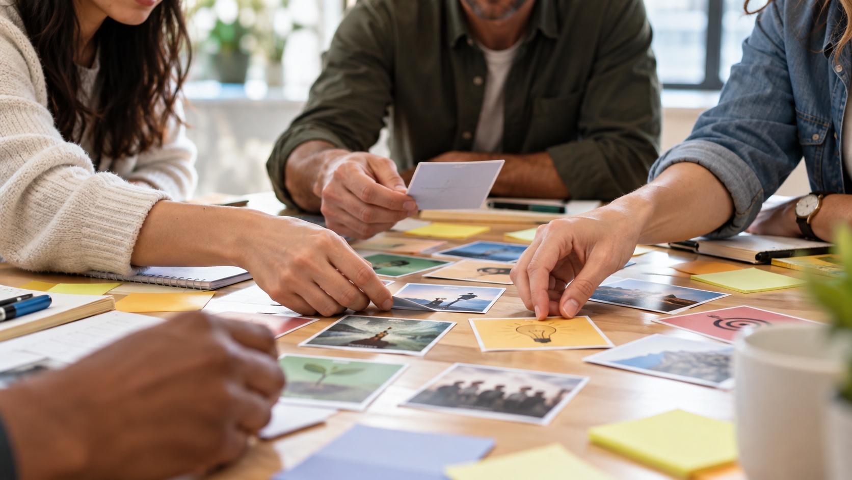 Illustrative hands-on problem-solving exercise using task cards.